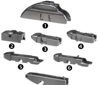 Фото 2 - Двірник (щітка склоочисника) HELLA 9XW 197 765-221 (9XW197765221)