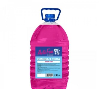 Омивач зимовий AutoFan Bubble Gum -20°C 5л - Helpix 4823075805211