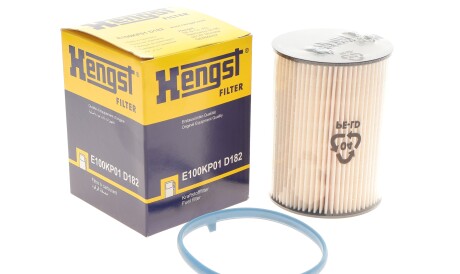 Фото 2 - Топливный фильтр HENGST FILTER E100KP01 D182 (E100KP01D182)