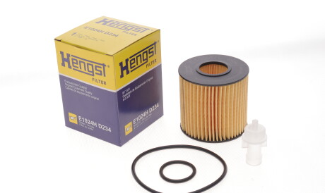 Фото 2 - Масляний фільтр HENGST FILTER E1024H D234 (E1024HD234)