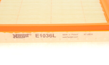 Фото 2 - Воздушный фильтр HENGST FILTER E1036L