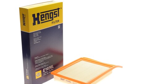 Фото 3 - Воздушный фильтр HENGST FILTER E1036L