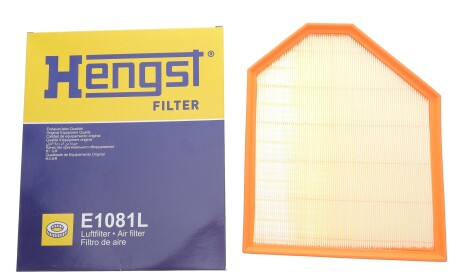 Фото 2 - Повітряний фільтр HENGST FILTER E1081L