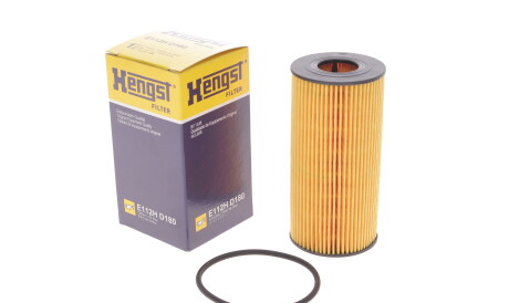 Фото 2 - Масляний фільтр HENGST FILTER E112H D180 (E112HD180)