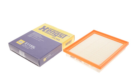 Фото 2 - Повітряний фільтр HENGST FILTER E1155L