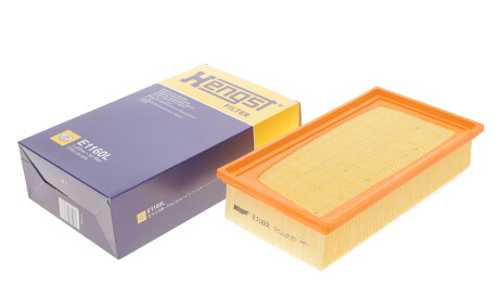 Фото 2 - Повітряний фільтр HENGST FILTER E1160L
