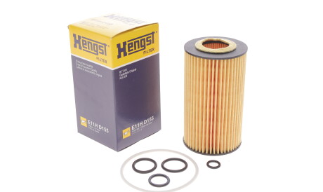 Фото 2 - Масляний фільтр HENGST FILTER E11H D155 (E11HD155)
