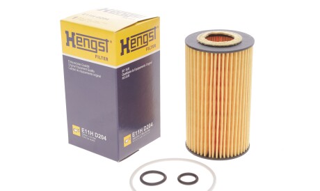 Фото 2 - Масляний фільтр HENGST FILTER E11H D204 (E11HD204)