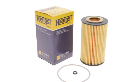 Фото 2 - Масляний фільтр HENGST FILTER E11H D52 (E11HD52)