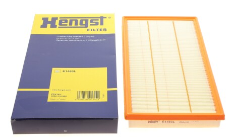 Фото 2 - Повітряний фільтр HENGST FILTER E1463L