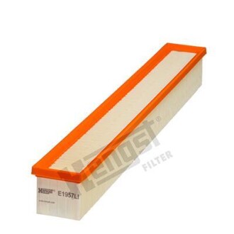 Фільтр салону (560x76x70мм) DEUTZ FAHR 100 MK2, 100 MK3, 105 MK2, 105 MK3, 106 MK2, 106 MK3, 110 MK2, 110 MK3, 1130 TTV, 1145 TTV, 115 MK2, 115 MK3, 1160 TTV, 120, 120 MK2, 120 MK3, 135 MK2 - HENGST FILTER E1957LI