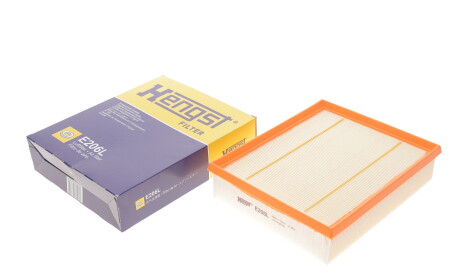 Фото 2 - Повітряний фільтр HENGST FILTER E206L