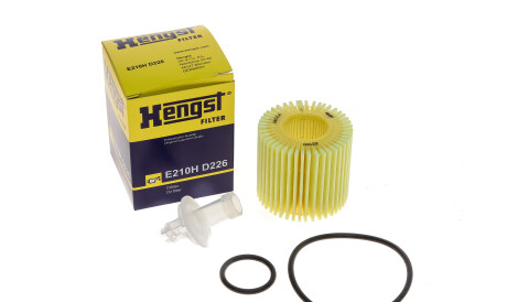 Фото 2 - Масляный фильтр HENGST FILTER E210H D226 (E210HD226)