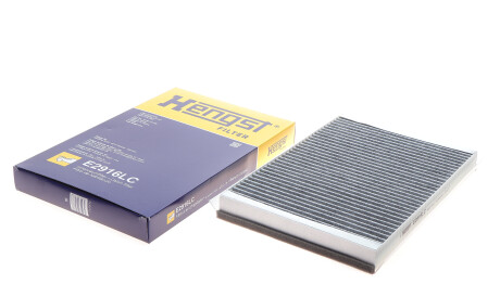 Фото 2 - Фільтр салону HENGST FILTER E2916LC