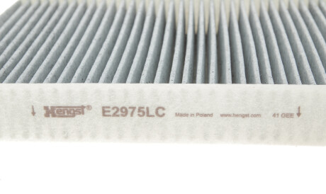 Фото 3 - Фильтр салона HENGST FILTER E2975LC