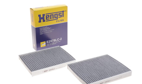Фото 2 - Фильтр салона HENGST FILTER E2978LC-2 (E2978LC2)