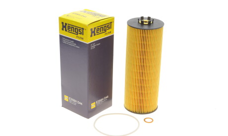 Фото 2 - Масляний фільтр HENGST FILTER E350H D44 (E350HD44)