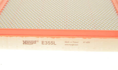 Фото 2 - Повітряний фільтр HENGST FILTER E355L