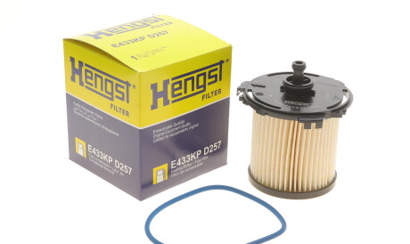 Фото 2 - Паливний фільтр HENGST FILTER E433KP D257 (E433KPD257)