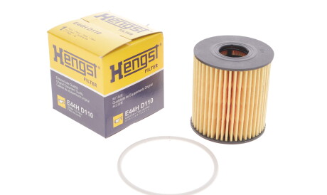 Фото 2 - Масляный фильтр HENGST FILTER E44H D110 (E44HD110)