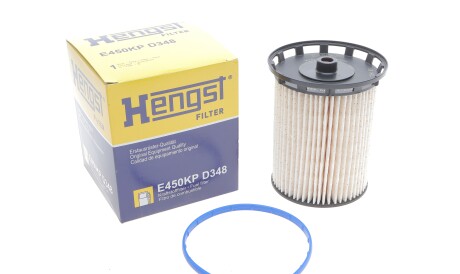 Фото 2 - Паливний фільтр HENGST FILTER E450KP D348 (E450KPD348)