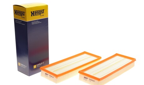 Фото 2 - Повітряний фільтр HENGST FILTER E455L01-2 (E455L012)