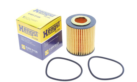 Фото 2 - Масляный фильтр HENGST FILTER E46H D126 (E46HD126)
