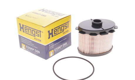 Фото 2 - Паливний фільтр HENGST FILTER E55KP D69 (E55KPD69)