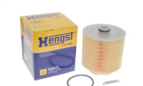 Фото 5 - Повітряний фільтр HENGST FILTER E647L
