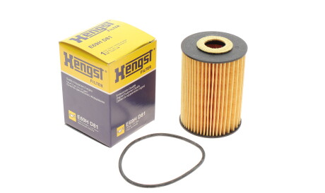 Фото 2 - Масляний фільтр HENGST FILTER E69H D81 (E69HD81)