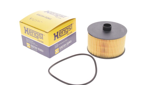 Фото 2 - Масляный фильтр HENGST FILTER E823H D263 (E823HD263)