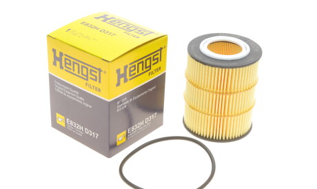 Фото 2 - Масляний фільтр HENGST FILTER E832HD317