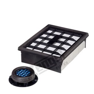 Фільтр повітряний (комплект сальників, фільтруючий елемент) SCANIA 4, R I DC16.01-DT16.08 01.96-05.19 - HENGST FILTER EAS770MD3592