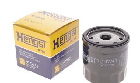 Фото 2 - Масляный фильтр HENGST FILTER H14W42