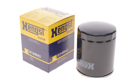 Фото 2 - Масляний фільтр HENGST FILTER H14W43