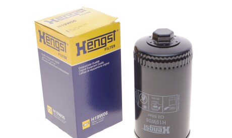 Фото 2 - Масляный фильтр HENGST FILTER H19W06