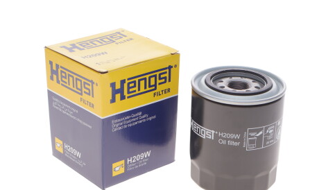 Фото 2 - Масляний фільтр HENGST FILTER H209W