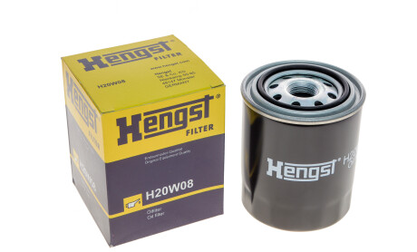 Фото 5 - Масляний фільтр HENGST FILTER H20W08