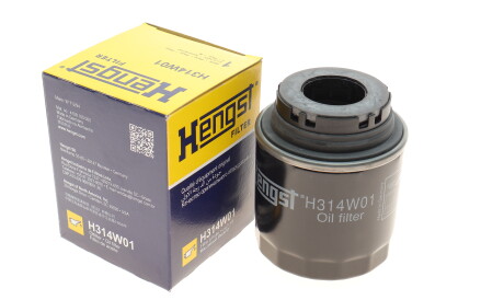 Фото 2 - Масляний фільтр HENGST FILTER H314W01