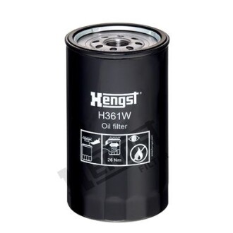 Масляний фільтр - HENGST FILTER H361W