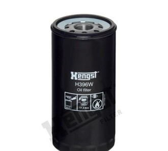 Filtr oleju - HENGST FILTER H396W