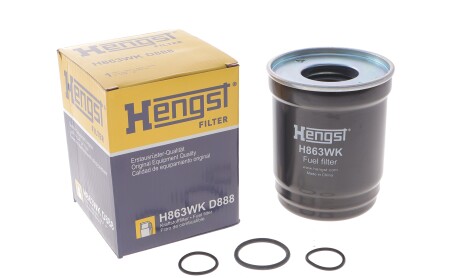 Фото 2 - Автозапчасть HENGST FILTER H863WKD888