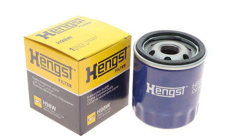 Фото 2 - Масляний фільтр HENGST FILTER H98W