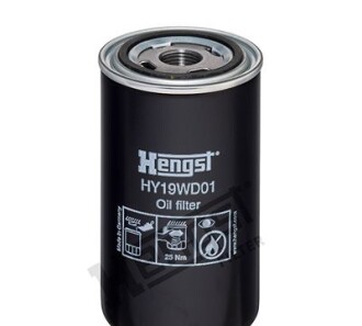 Фільтр масляний Bomag, Hamm (Hengst) - HENGST FILTER HY19WD01