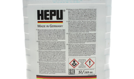 Фото 2 - Охлаждающая жидкость (антифриз) HEPU P999-LL18-005 (P999LL18005)