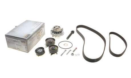 Комплект ГРМ + помпа VW LT 2.5SDI 96-06/T4 2.5TDI 98-03 - (074121004, 074121004A, 074121004AV) HEPU PK05743 (фото 1)