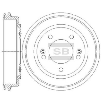 Зп - (5271002000, 584112H000) Hi-Q (SANGSIN) SD1097