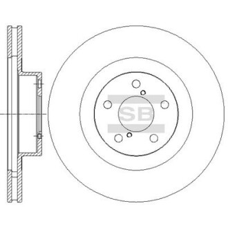 Тормозной диск - Hi-Q (SANGSIN) SD4701