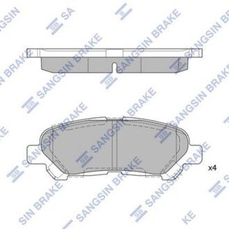 Колодки дисковые - Hi-Q (SANGSIN) SP2136