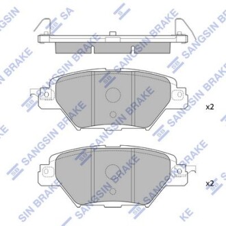Колодки дискового тормоза - (tky82648za) Hi-Q (SANGSIN) SP4120